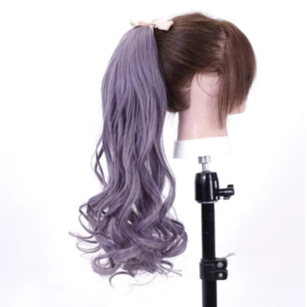 Purple Ponytail Extension